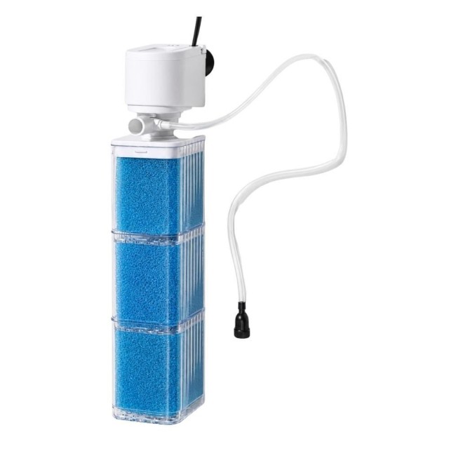 Jingye Akvaryum Şeffaf İç Filtre Beyaz 1200L/H 25W