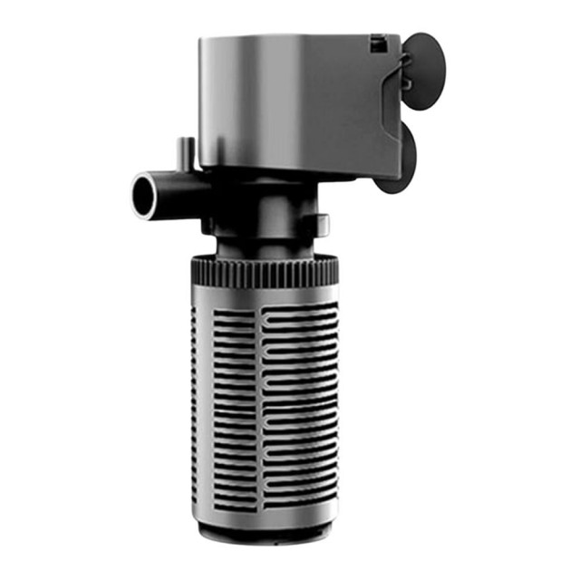 Jingye Akvaryum Silindir İç Filtre Siyah 6w 600 l/h
