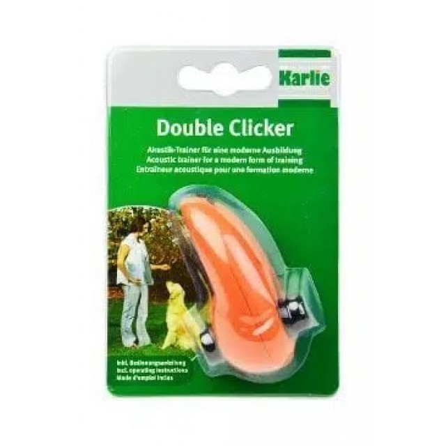 Karlie İkili Clicker 7X3X4Cm Turuncu