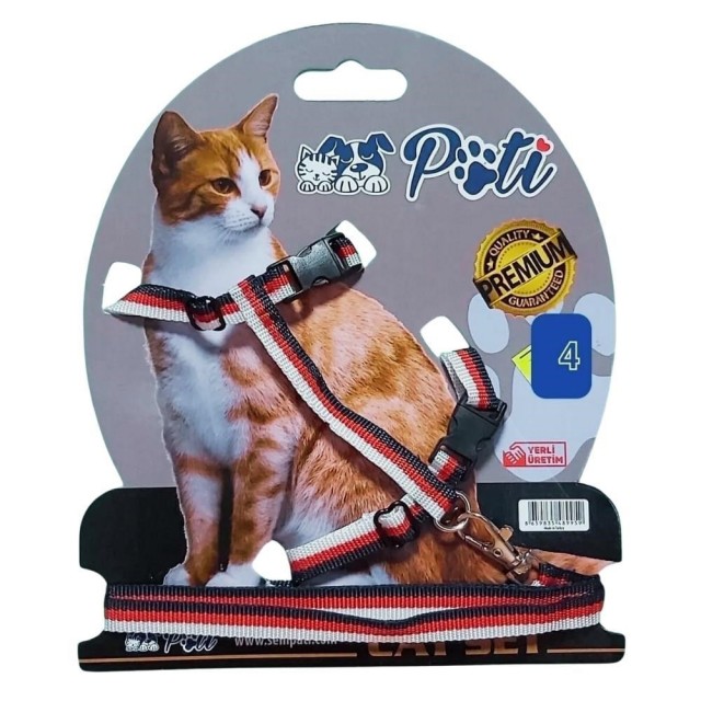 Kedi Göğüs Tasması 120 cm