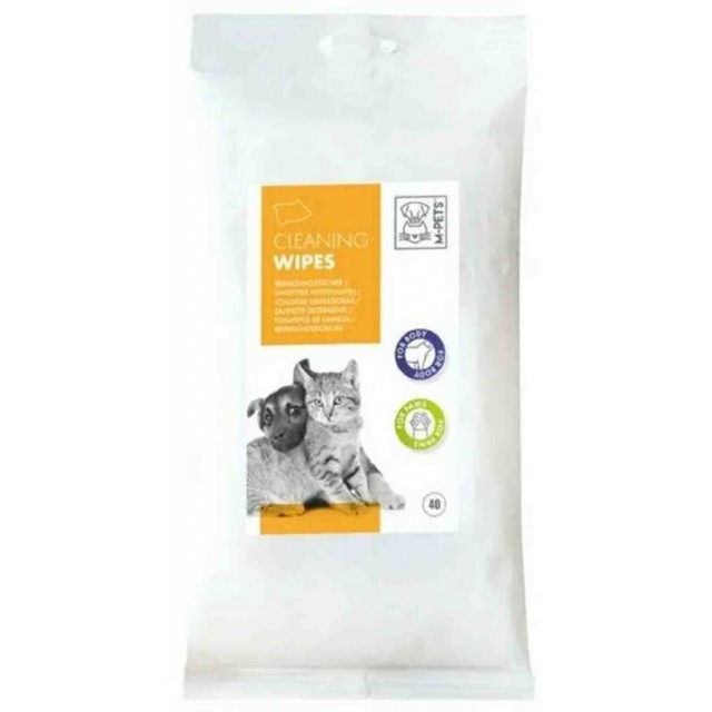 M-Pets Kedi/Köpekler İçin Temizleme Mendili 40lı