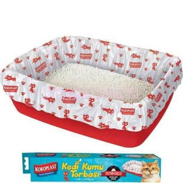 Koroplast Kedi Tuvalet Torbası 7li 82*50 Cm
