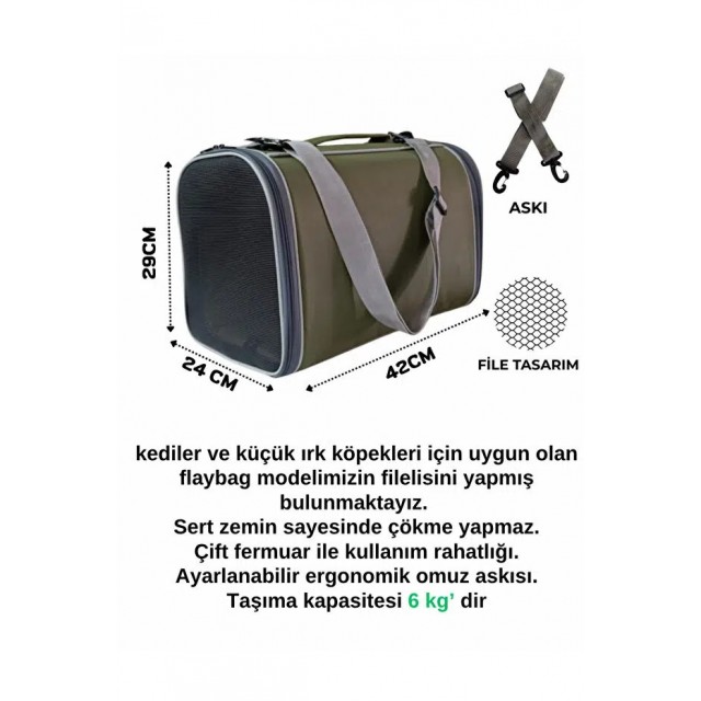 Lavista Fly Bag Taşıma Çantası Fileli 42*24*29h Cm
