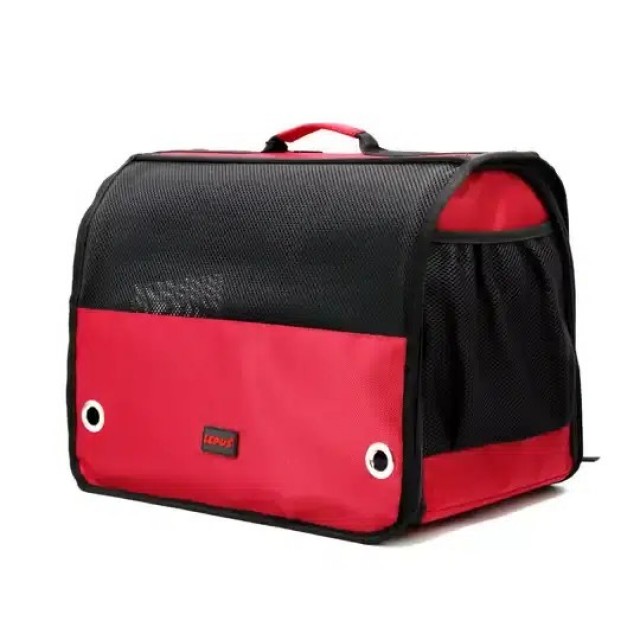 Lepus Cool Backpack Sırt Taşıma Çantası Kırmızı Fileli