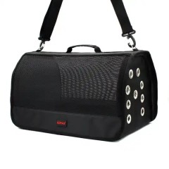 Lepus Mesh Bag Taşıma Çantası Siyah Fileli 48*30*28H