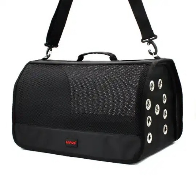 Lepus Mesh Bag Taşıma Çantası Siyah Fileli 48*30*28H