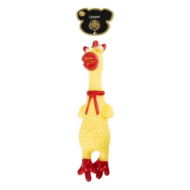Lion Pet Sesli Horoz Köpek Oyuncağı 17 Cm