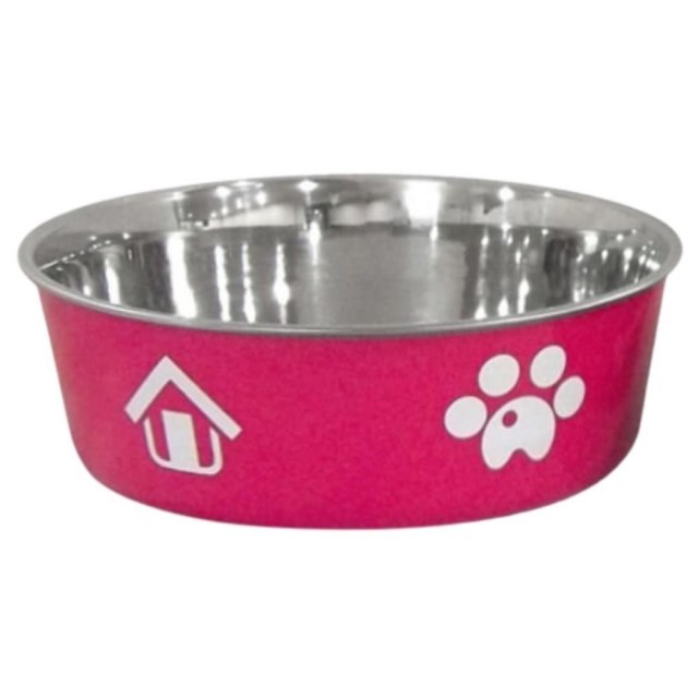 Lion PSB-100 Çelik Kedi ve Köpek Mama Kabı 280 ml Karışık Renkli