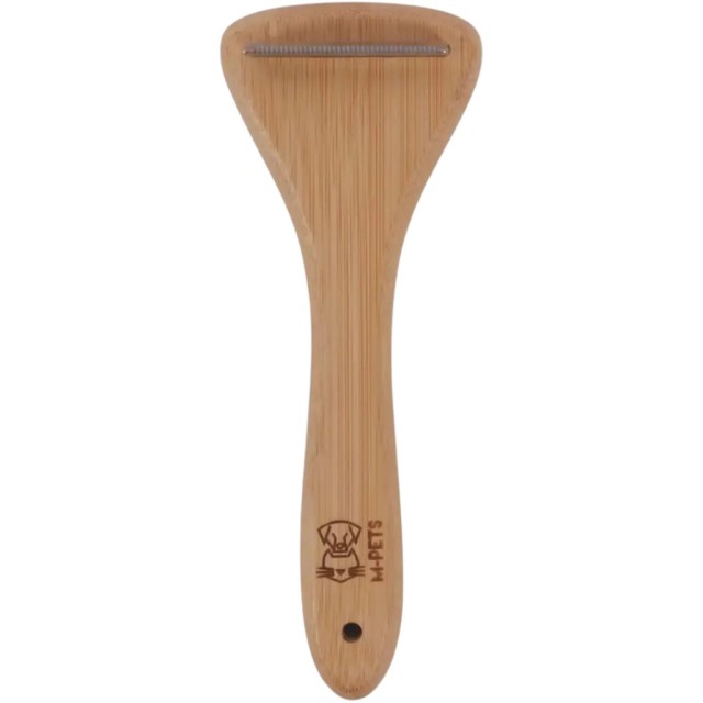M-Pets Bamboo De-Shedding Brush Furminatör Small
