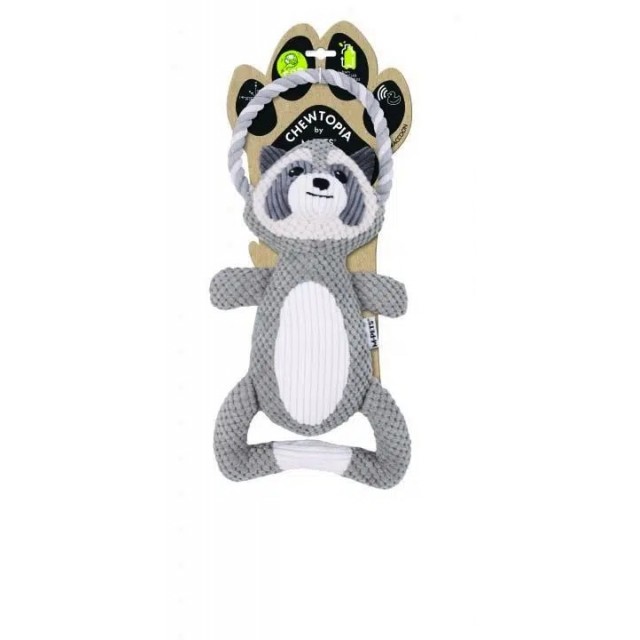 M-Pets Chewtopia Rakun Köpek Oyuncağı 35x19x8cm 10657199