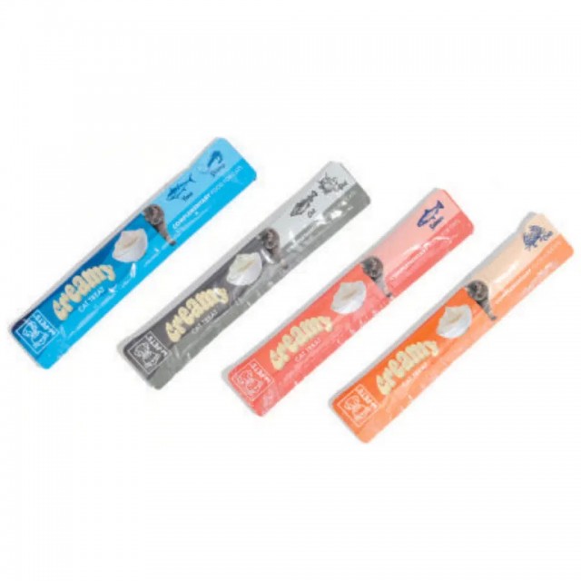 M-PETS Creamy Karışık Lezzetler 2 Krema Kedi Ödülü 48x15 Gr