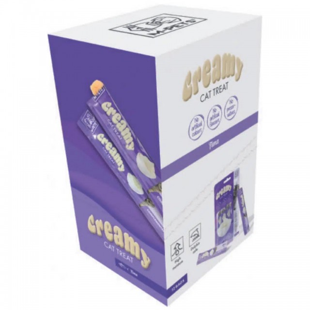 M-PETS Creamy Ton Balıklı Krema Kedi Ödülü 4x15 Gr