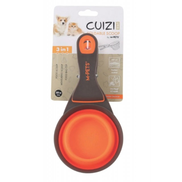 M-PETS CUIZI Mama Ölçü Kabı 237ML ORANGE 60502299