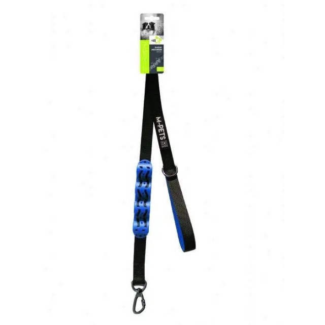 M-PETS FLEX ŞOK EMİCİ GEZDİRME TASMA MAVİ 120 cm