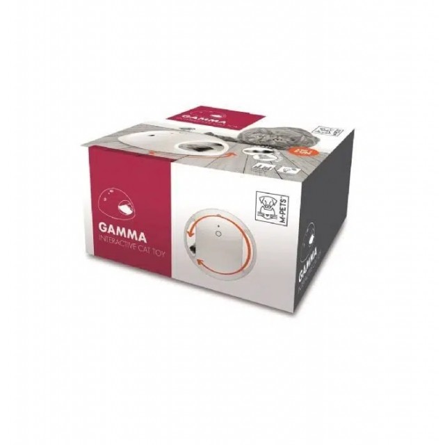 M-Pets Gamma İnteraktif Kedi Oyuncağı Beyaz