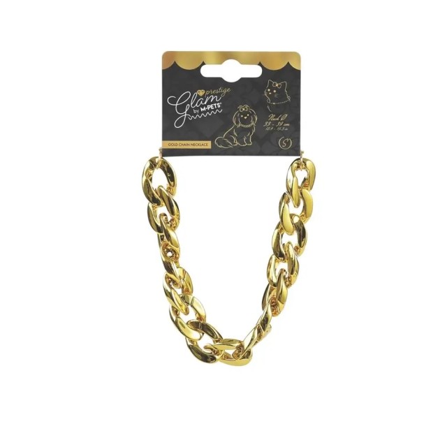 M-pets Glam Altın Kolye Zincir S