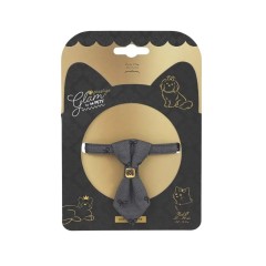 M-pets Glam Kedi Köpek Kravatı Gri