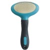 M-Pets Hairdo Oval Slicker Brush Kedi ve Köpekler İçin İnce Telli Oval Fırça Small