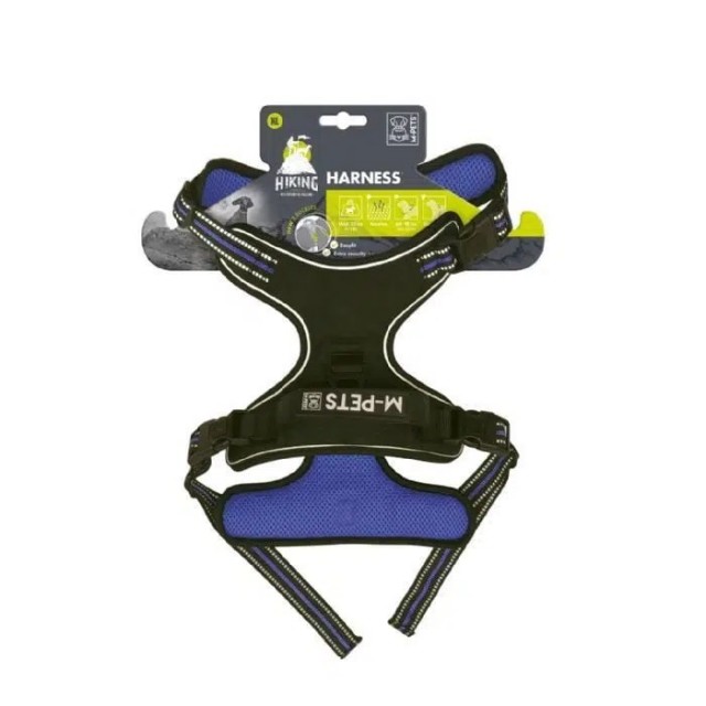 M-PETS HIKING KÖPEK GÖĞÜS TASMASI MAVİ S 10824999
