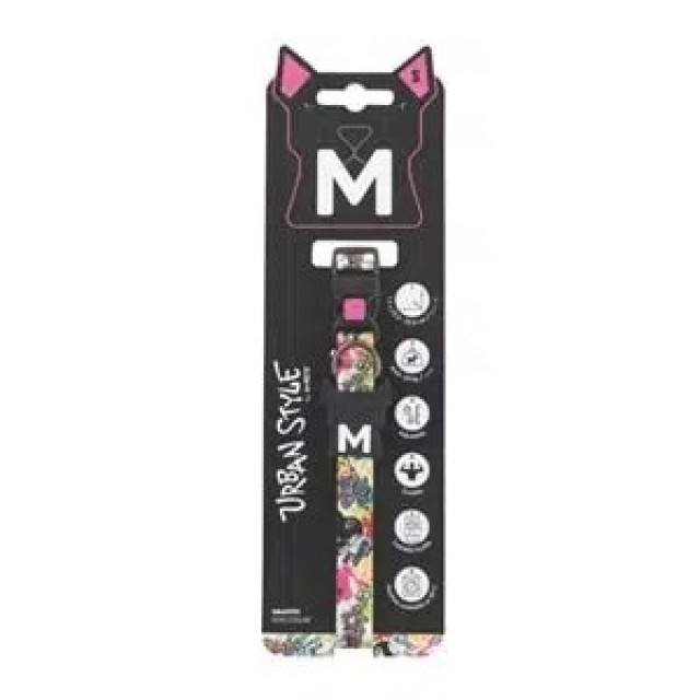 M-pets Köpek Boyun Tasması Graffiti Desenli S 10866699