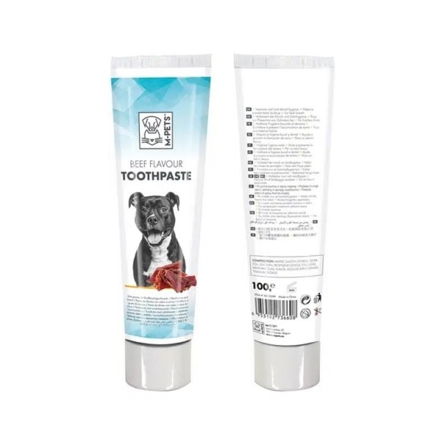 M-PETS KÖPEK DİŞ MACUNU BİFTEK AROMALI 100 GR 10118099