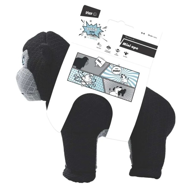 M-pets Mega Mini Ape Siyah Maymun 16 Cm