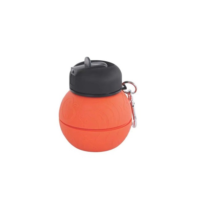 M-pets On The Road Katlanabilir Seyahat Suluğu 200-550 Ml Turuncu