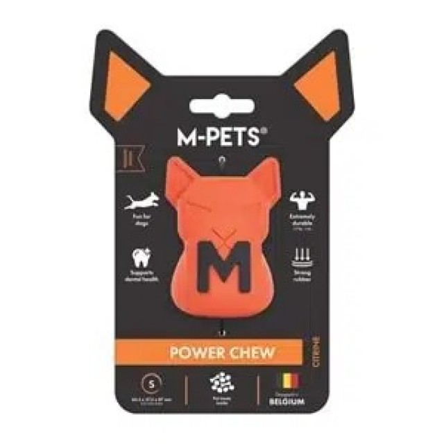 M-pets Power Chew Citrine Sert Kauçuk Ödül Oyuncağı S 10675116