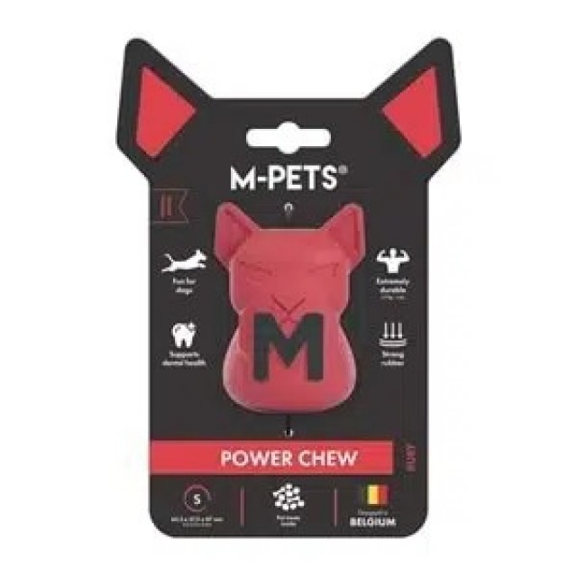M-pets Power Chew Ruby Sert Kauçuk Ödül Oyuncağı S 10674505