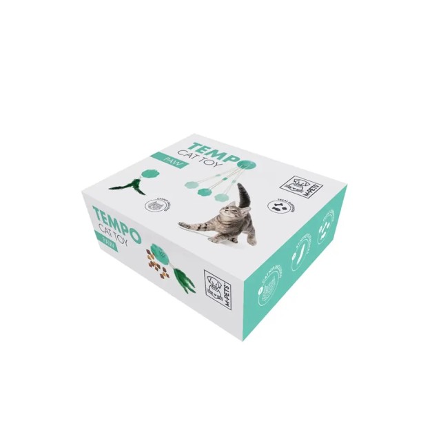 M-Pets Tampo Catnipli Ödül Hazneli Kedi Oyuncağı 12,5x9,5x5,5cm