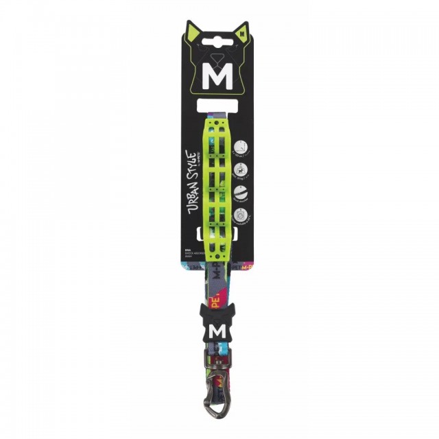 M-PETS URBAN DNA ŞOK EMİCİLİ GEZDİRME TASMASI M 120cm