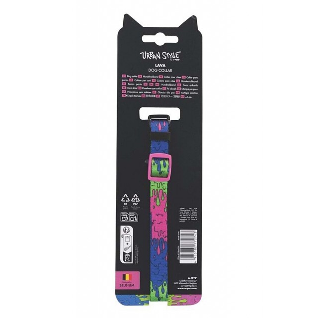 M-Pets Urbanstyle Lava Köpek Boyun Tasması (S)