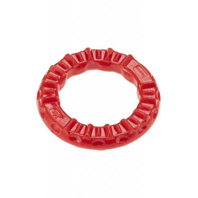Ferplast Smile Aromalı Halka Oyuncak Kırmızı M