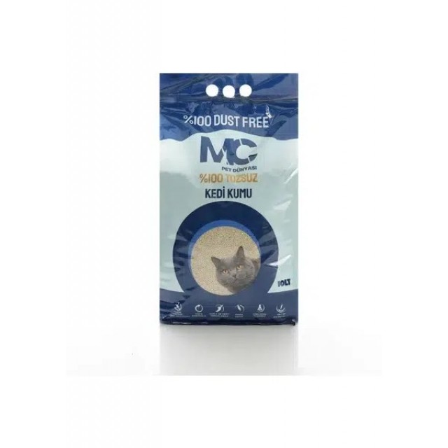 Mc Aktif Karbonlu Tozsuz Kedi Kumu 10 Lt