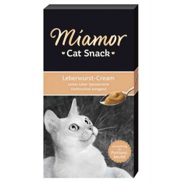 Miamor Cream Ciğerli Kedi Ödülü 6x15gr