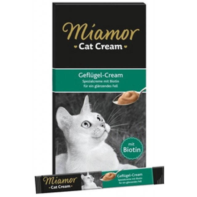 Miamor Cream Tavuklu Kedi Ödülü 6x15gr