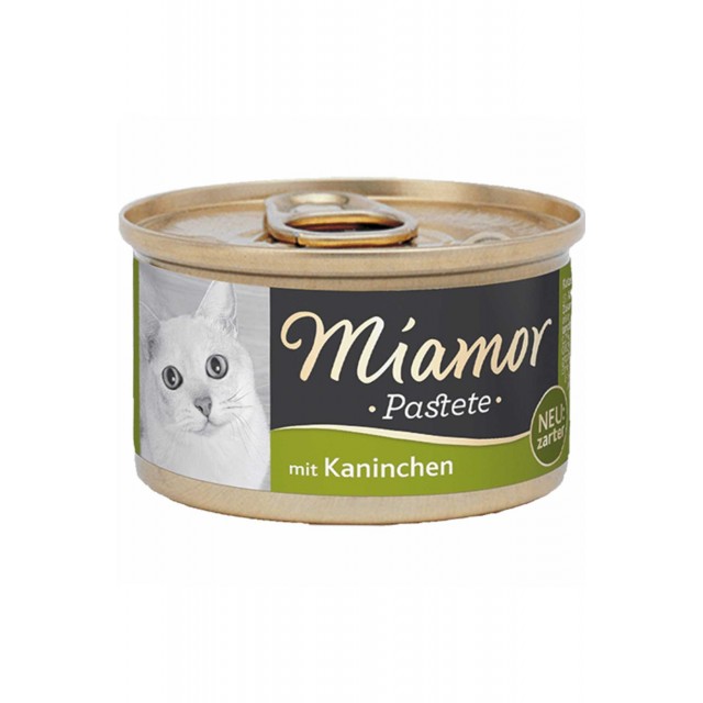 Miamor Pastete Tavşanlı Yetişkin Kedi Konservesi 85gr