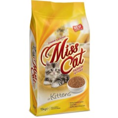 Miss Cat Kitten Tavuklu Yavru Kedi Maması 15 Kg