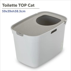 Moderna Top Cat Üstten Girişli Kapalı Kedi Tuvaleti