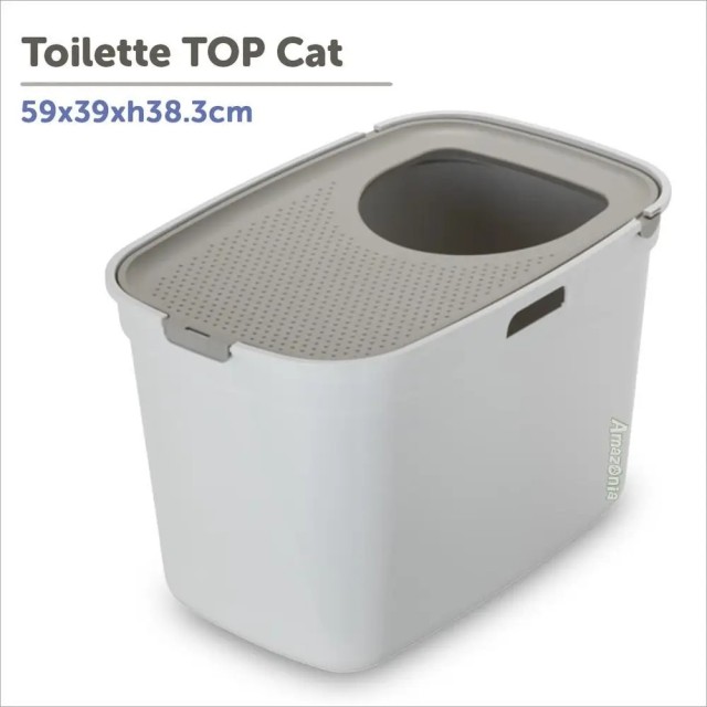 Moderna Top Cat Üstten Girişli Kapalı Kedi Tuvaleti