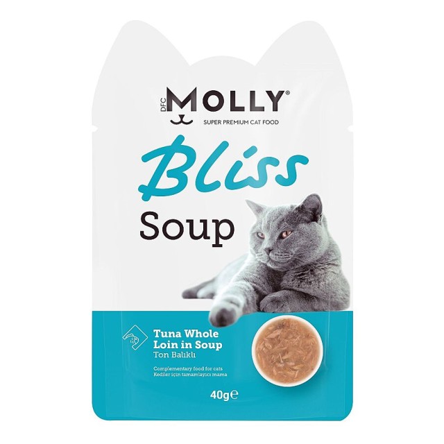 Molly Bliss Ton Balıklı Kedi Çorbası 40gr