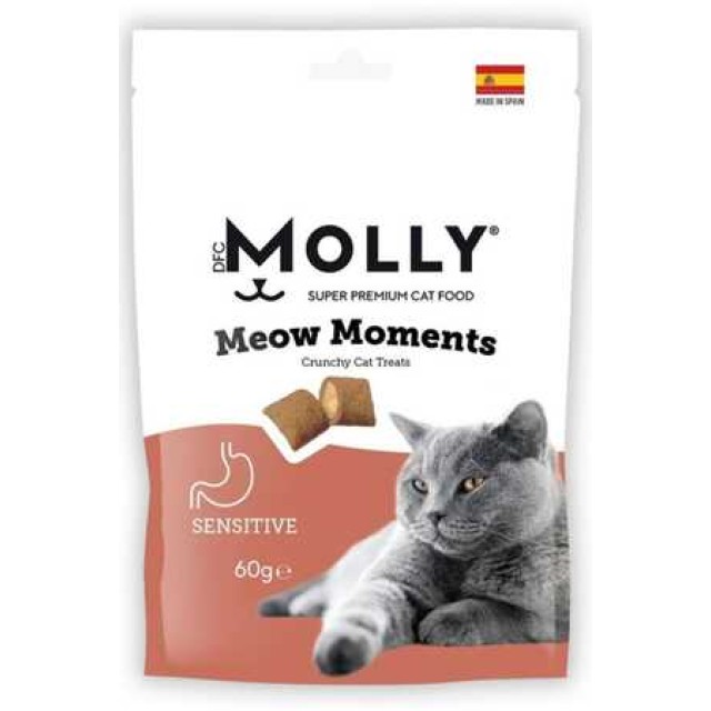 Molly Meow Moments Sensitive Hassas Kediler İçin Kedi Ödül Maması 60gr