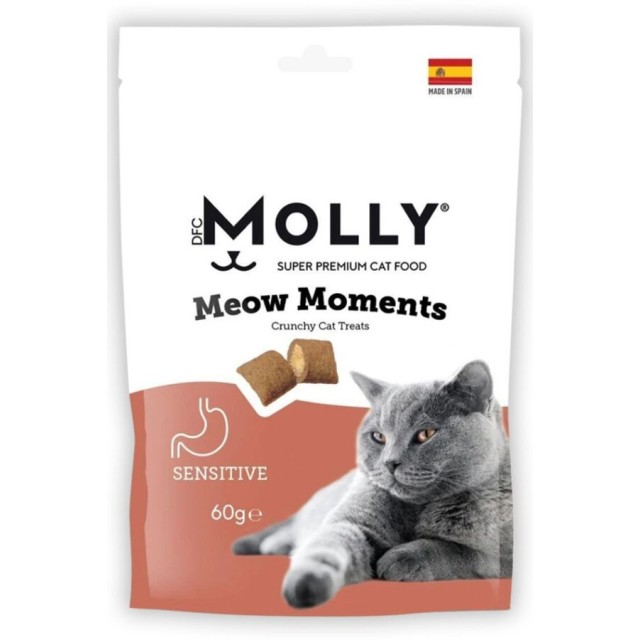 Molly Meow Moments Sensitive Hassas Kediler İçin Kedi Ödül Maması 60gr