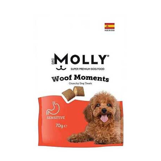 Molly Woof Moments Hassas Mideli Köpekler İçin Ödül Maması 70gr