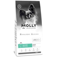 Molly Somonlu Mini Irk Yetişkin Köpek Maması 8kg