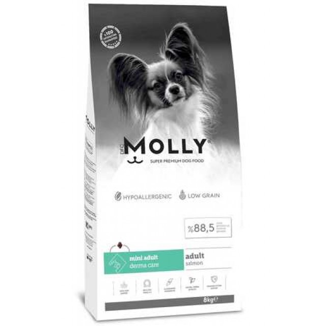 Molly Somonlu Mini Irk Yetişkin Köpek Maması 8kg