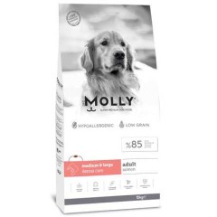 Molly Somonlu Orta ve Büyük Irk Yetişkin Köpek Maması 15kg