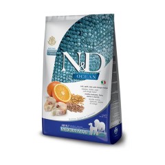 N&D Morina Balıklı Buğdaylı ve Portakallı Orta-Büyük Irk Köpek Maması 2,5 kg