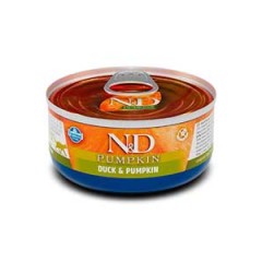ND Pumpkin Tahılsız Ördek ve Balkabaklı Yetişkin Kedi Konservesi 70gr