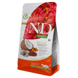 ND Quinoa Skin&Coat Deri Sağlığı Destekli Ringa Balıklı ve Hindistan Cevizli Yetişkin Kedi Maması 5kg